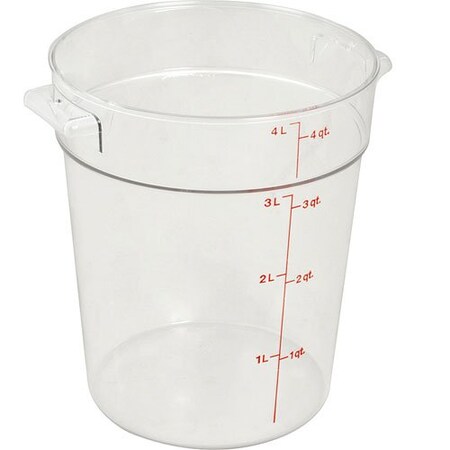 Allpoints Container Clear Rd 4Qt 178591